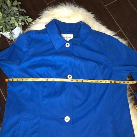 Avenue royal blue utility jacket 18/20 - Picture 8 of 10